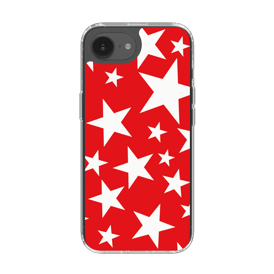 Slim Protection Case［ Stars - Red ］