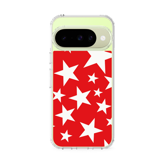 Slim Protection Case［ Stars - Red ］