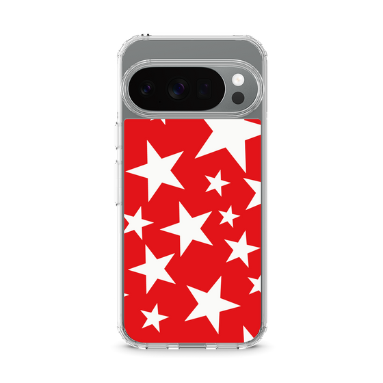 Slim Protection Case［ Stars - Red ］