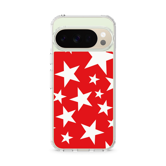 Slim Protection Case［ Stars - Red ］