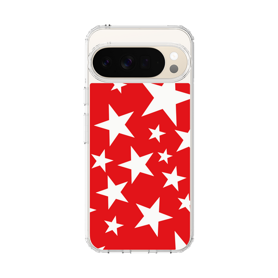 Slim Protection Case［ Stars - Red ］