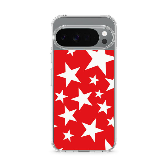 Slim Protection Case［ Stars - Red ］