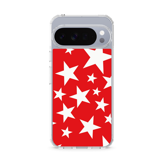 Slim Protection Case［ Stars - Red ］
