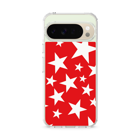 Slim Protection Case［ Stars - Red ］