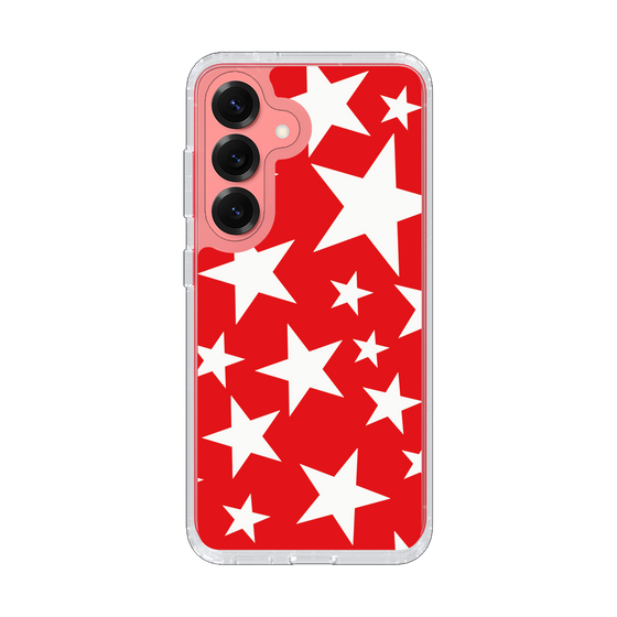 Slim Protection Case［ Stars - Red ］