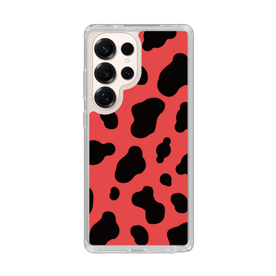 Slim Protection Case［ Cow - Red ］