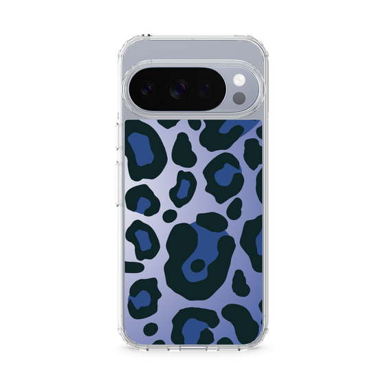 Slim Protection Case［ Leopard - Blue ］