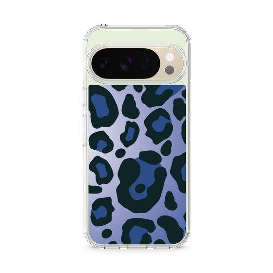 Slim Protection Case［ Leopard - Blue ］