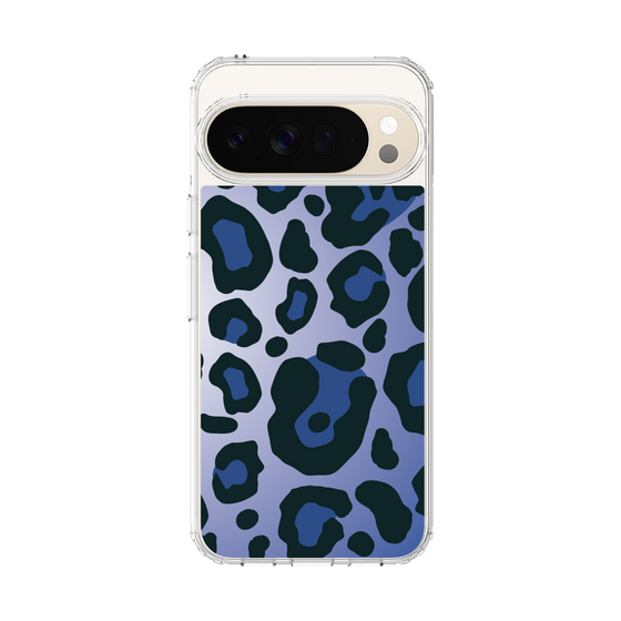 Slim Protection Case［ Leopard - Blue ］