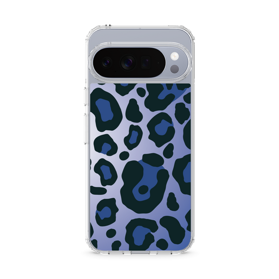 Slim Protection Case［ Leopard - Blue ］