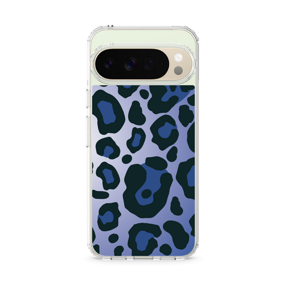 Slim Protection Case［ Leopard - Blue ］