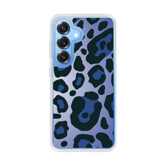 Slim Protection Case［ Leopard - Blue ］