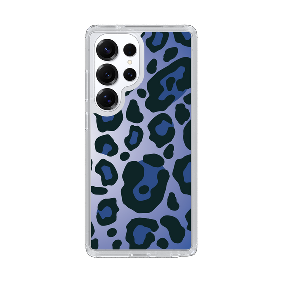 Slim Protection Case［ Leopard - Blue ］