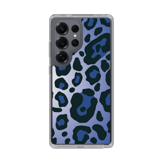 Slim Protection Case［ Leopard - Blue ］