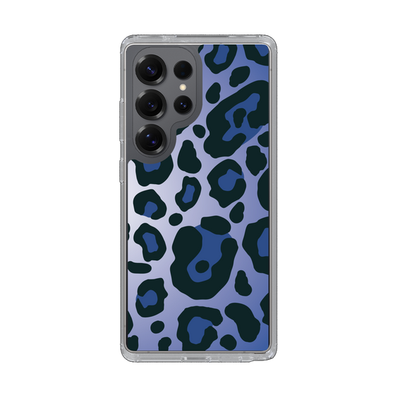 Slim Protection Case［ Leopard - Blue ］