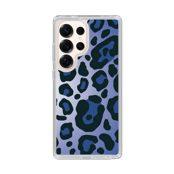 Slim Protection Case［ Leopard - Blue ］