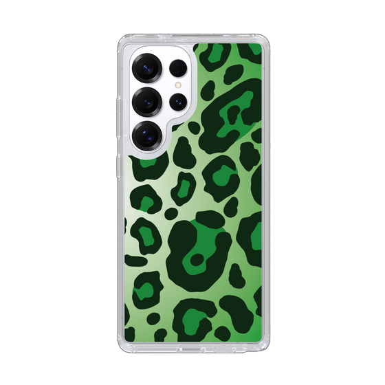Slim Protection Case［ Leopard - Green ］