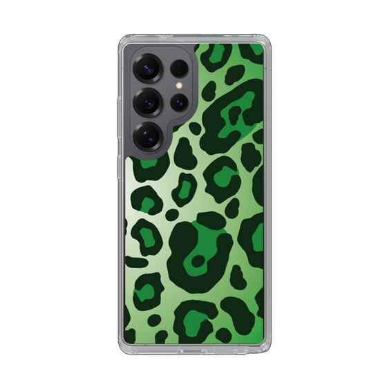 Slim Protection Case［ Leopard - Green ］