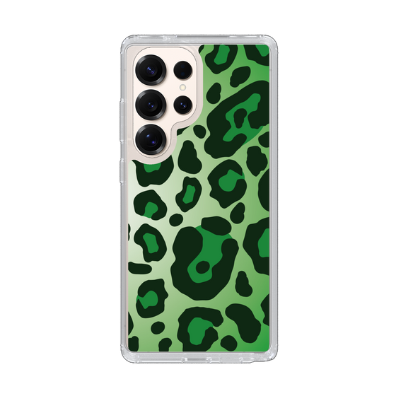 Slim Protection Case［ Leopard - Green ］