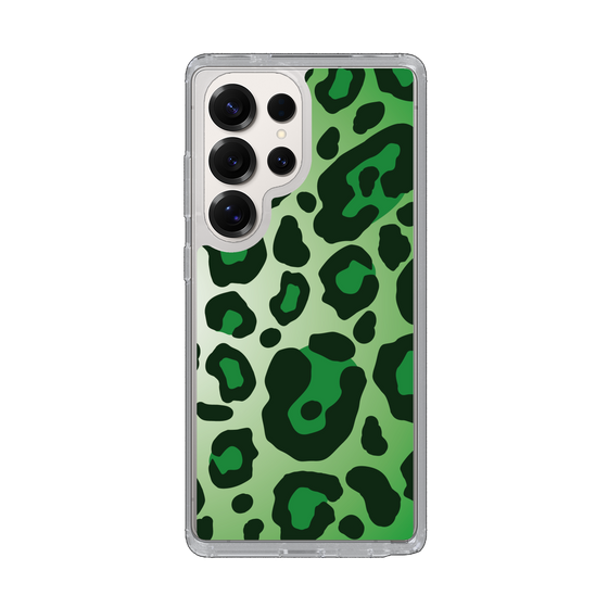 Slim Protection Case［ Leopard - Green ］