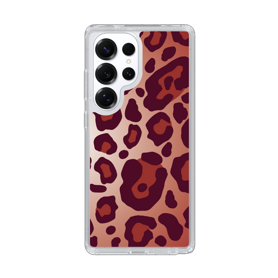 Slim Protection Case［ Leopard - Red ］