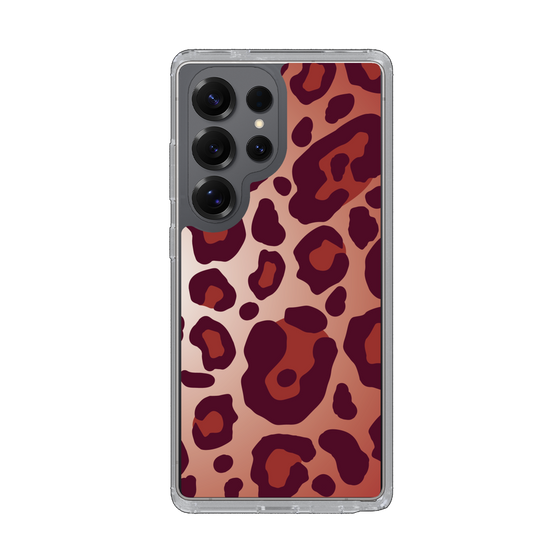 Slim Protection Case［ Leopard - Red ］