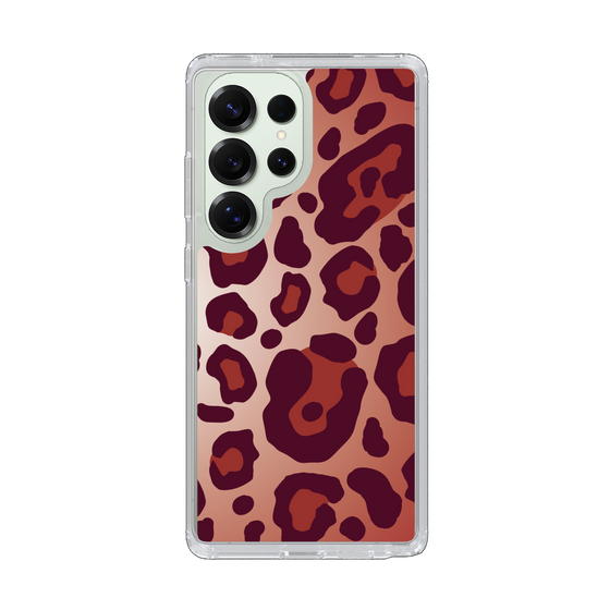 Slim Protection Case［ Leopard - Red ］