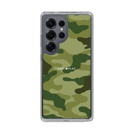 Slim Protection Case［ Camouflage - Green ］