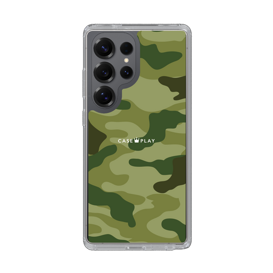 Slim Protection Case［ Camouflage - Green ］
