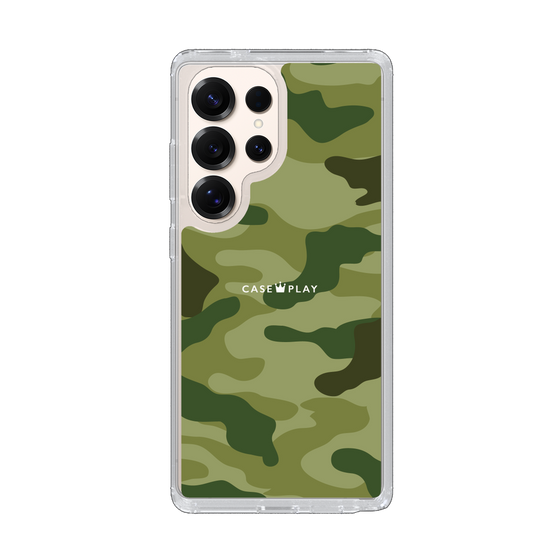 Slim Protection Case［ Camouflage - Green ］
