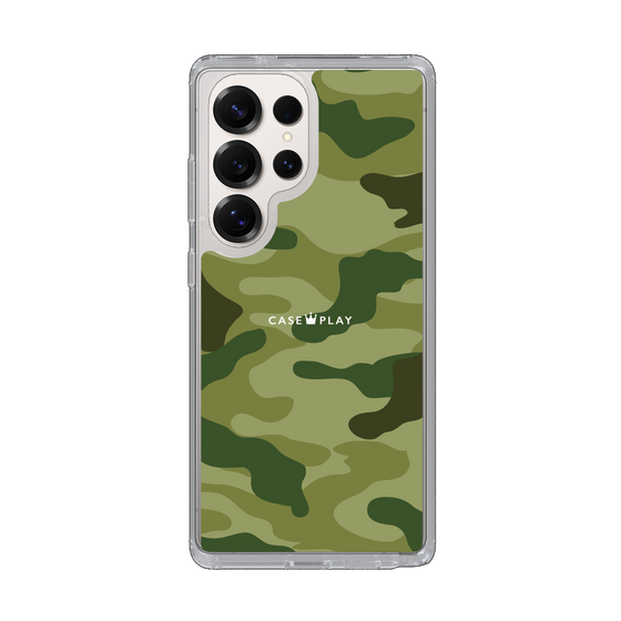 Slim Protection Case［ Camouflage - Green ］