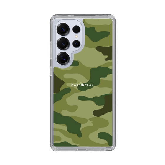 Slim Protection Case［ Camouflage - Green ］