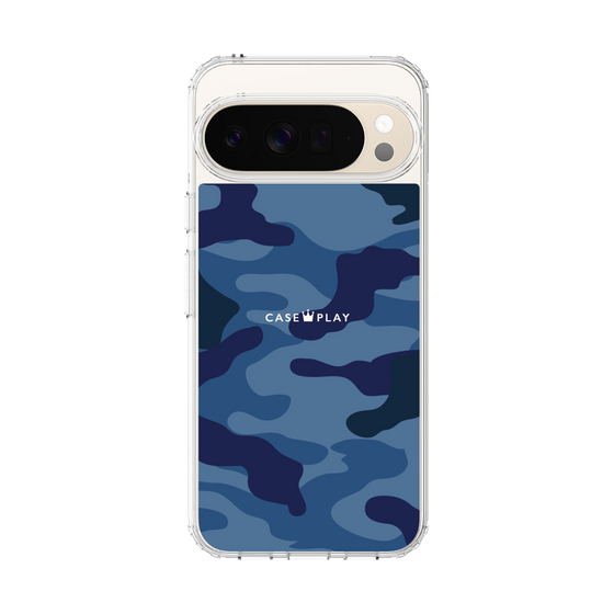 Slim Protection Case［ Camouflage - Blue ］