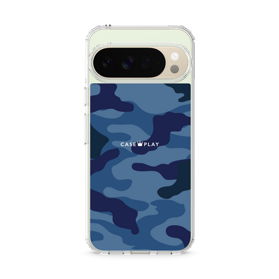 Slim Protection Case［ Camouflage - Blue ］
