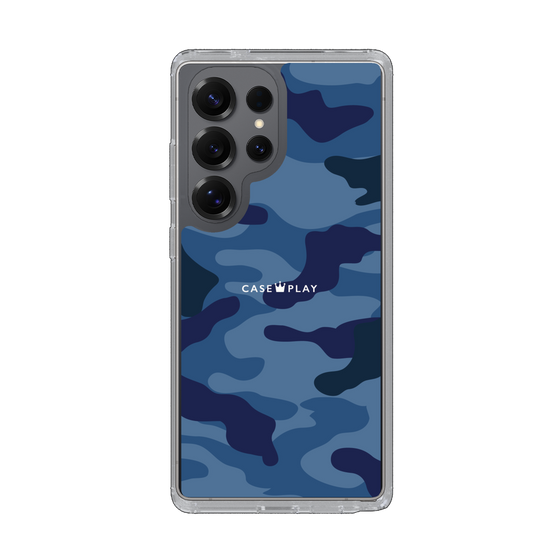 Slim Protection Case［ Camouflage - Blue ］