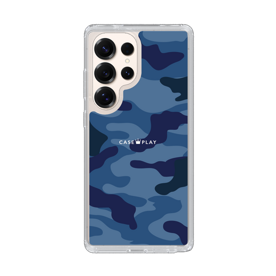 Slim Protection Case［ Camouflage - Blue ］