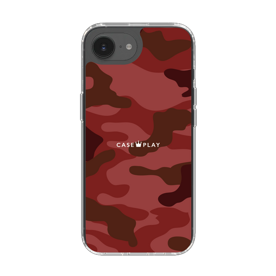 Slim Protection Case［ Camouflage - Red ］