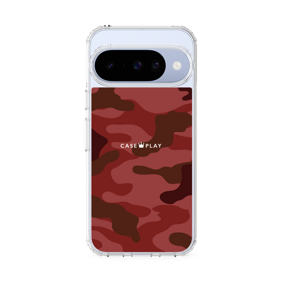 Slim Protection Case［ Camouflage - Red ］