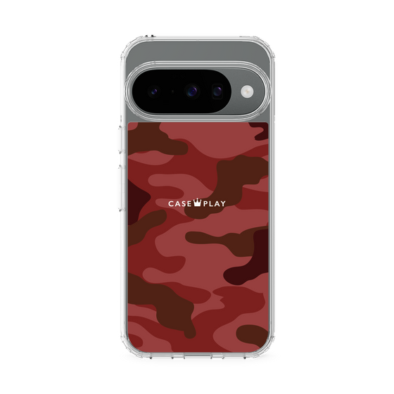 Slim Protection Case［ Camouflage - Red ］
