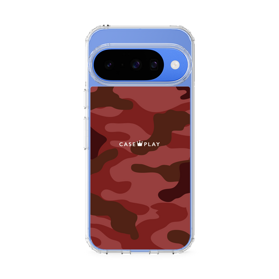 Slim Protection Case［ Camouflage - Red ］