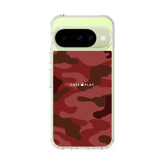 Slim Protection Case［ Camouflage - Red ］