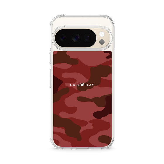 Slim Protection Case［ Camouflage - Red ］
