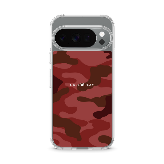 Slim Protection Case［ Camouflage - Red ］