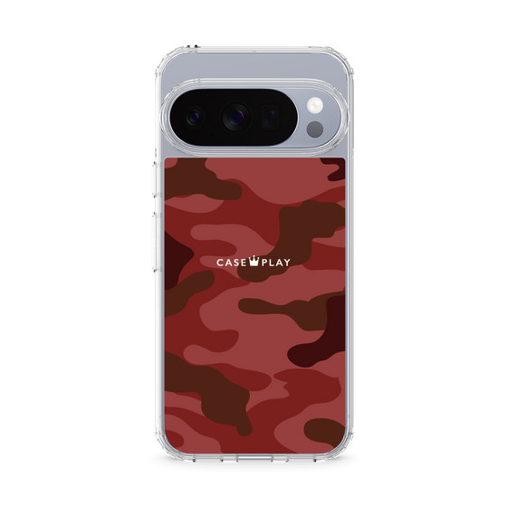 Slim Protection Case［ Camouflage - Red ］