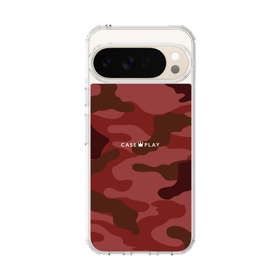 Slim Protection Case［ Camouflage - Red ］