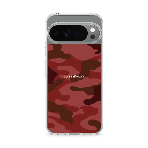 Slim Protection Case［ Camouflage - Red ］