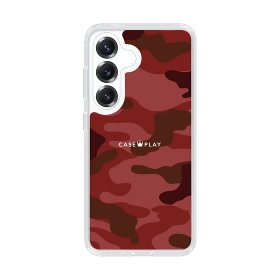 Slim Protection Case［ Camouflage - Red ］