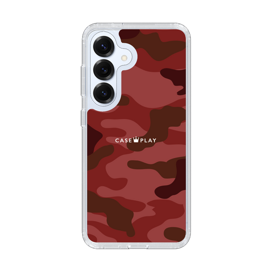 Slim Protection Case［ Camouflage - Red ］