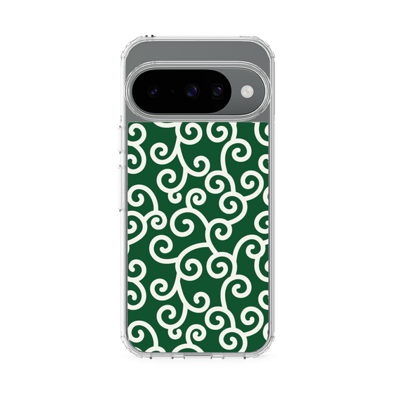 Slim Protection Case［ Karakusa Pattern - Green ］