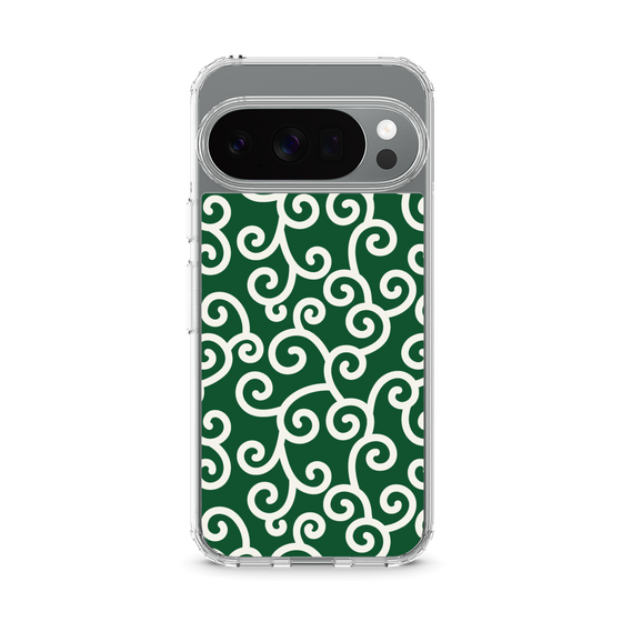Slim Protection Case［ Karakusa Pattern - Green ］